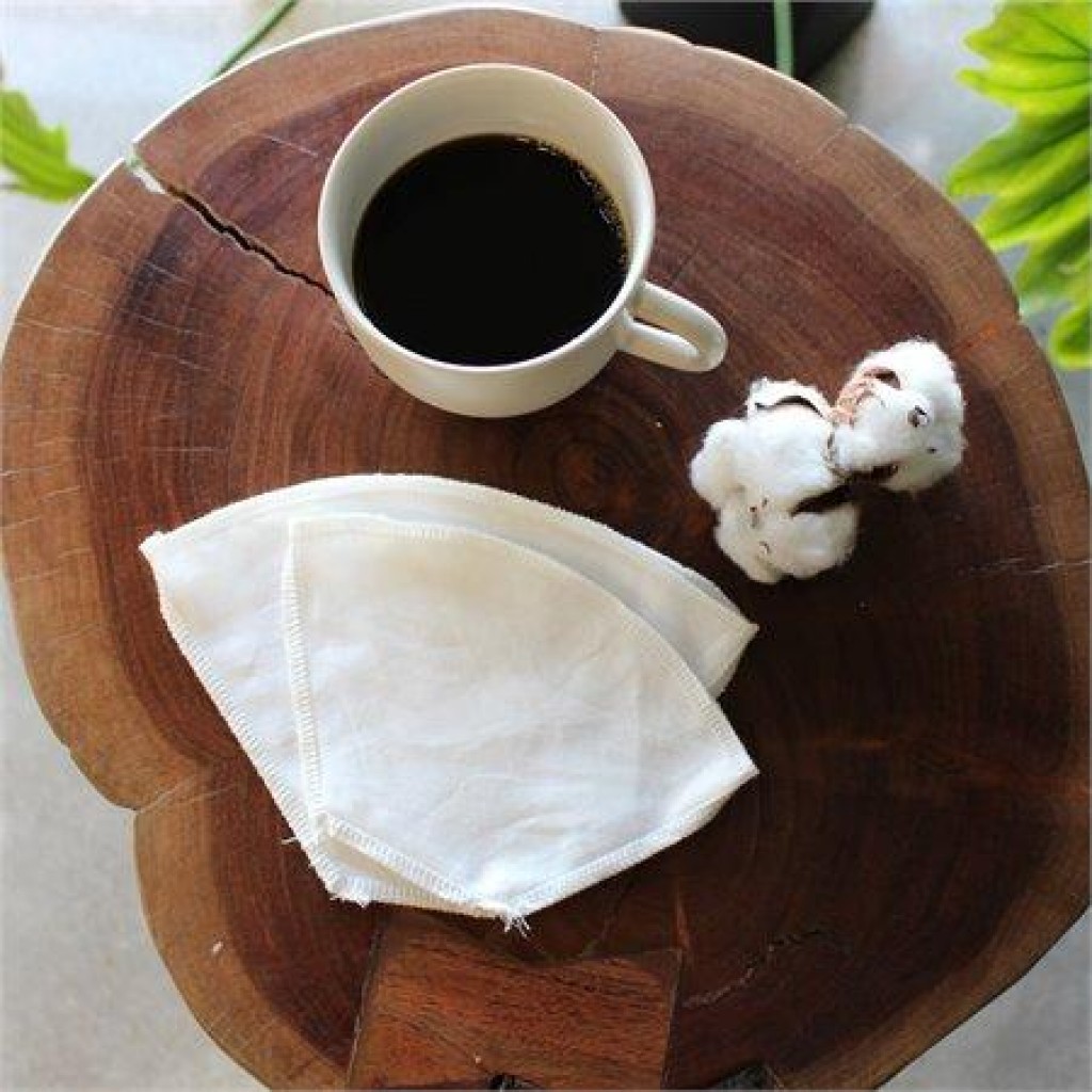 Filtre à café réutilisable Bio N° 4 Noir - Au Bonheur de Petite Fleur