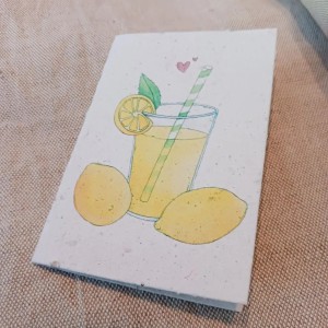 carte ensemencée limonade
